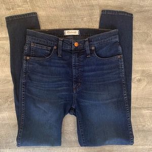 Madewell High Rise Skinny Denim in US 27